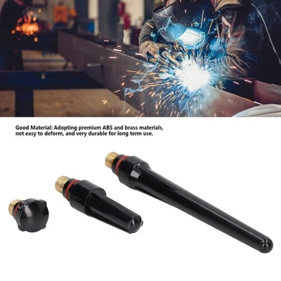 3 件装 TIG 气体镜头 Chuck 身体配件后杯套件 适用于 SR WP‐17 WP‐18 WP‐26 TIG — 第 1/4 张图片