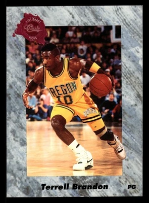 Terrell Brandon 1991 Classic Four Sport #154 Cleveland Cavaliers - Image 1 of 2