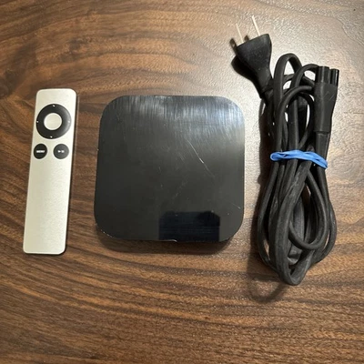 Apple TV 3rd Generation Model A1469 Tested Works with HDMI Power Cables Remote - Image 1 of 4