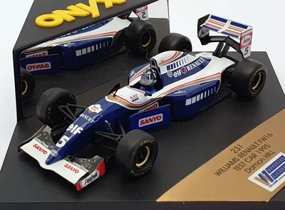 Coche de prueba Onyx escala 1/43 231 - F1 Williams Renault FW16 1995 - D.Hill Foto 1 de 4