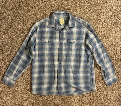 Redhead Long Sleeve Plaid Flannel Button Up Shirt Men’s Large  - Image 1 of 4