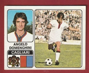 FIGURINE CALCIATORI PANINI 1972-73 N.85 CAGLIARI DOMENGHINI MAI ATTACCATA - Foto 1 di 2