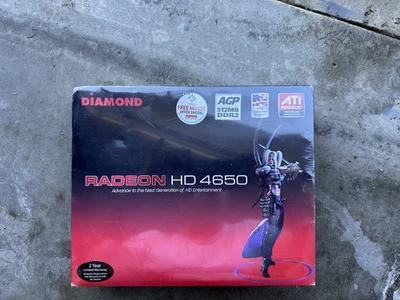 Diamond ATI Radeon HD 4650 3D Graphics Video Card GDDR2 512-SEALED - Image 1 of 4