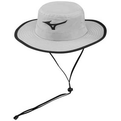 Mizuno Tour Sun Hat Steel Grey/Black S - Image 1 of 2
