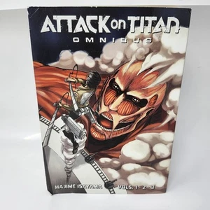 Attack on Titan Omnibus 1 (Vol 1-3) Paperback By Isayama, Hajime - Picture 1 of 9