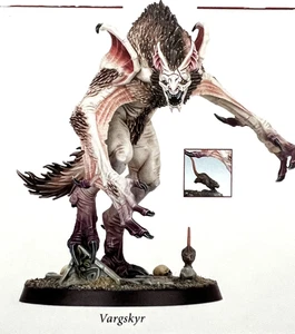 Warhammer AoS Flesh-Eater Courts Vargskyr / Varghulf Courtier NEW - Picture 1 of 1
