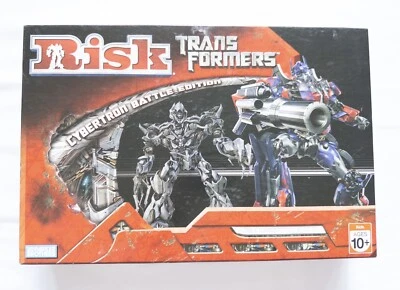 RISK Transformers Cybertron Battle Edition Board Game Complete Game - Image 1 of 3