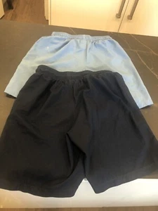 nike soccer shirts two pairs youth medium navy and light blue - Picture 1 of 5