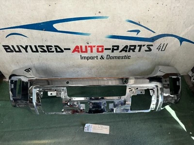 w/2dents 2015 2019 GMC SIERRA 2500 HD 3500 FRONT CHROME BUMPER OEM AY06052 - Изображение 1 из 4