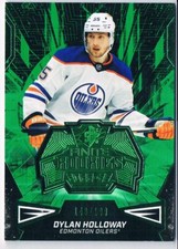 2022-23 SPX FINITE ROOKIES GREEN DYLAN HOLLOWAY 149/199 EDMONTON OILERS #F-46