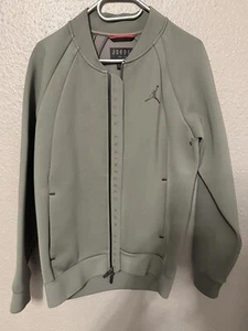 Original Jordan Jacke Gr. M L Engineered for Flight Grau Nike Sweat - Bild 1 von 5