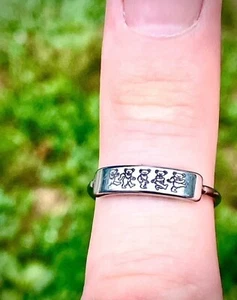 Stainless Band Bear Ring - Bild 1 von 2