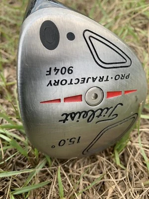 Titeist Pro Trajectory 904F 15*3 wood fairway Graphite Design YS-6 STIFF W/HC RH - Image 1 of 4