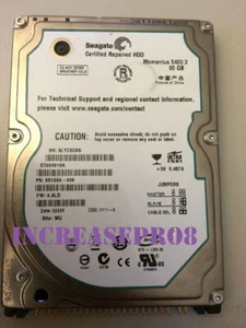 Seagate 60GB ST960815A 5400 RPM IDE 8MB 2.5" Laptop HDD Hard Disk Drive - Picture 1 of 3