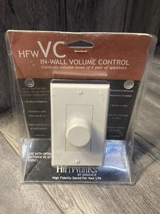 HiFi Works by Sonance HFW VC In-Wall Lautstärkeregler High Fidelity Sound Zifferblatt - Bild 1 von 9