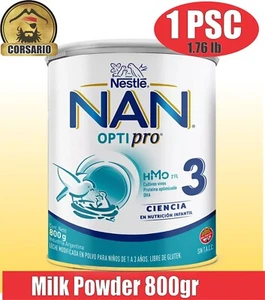 Leche Nan Infantil Optipro 3 En Polvo X 800gr-Nan Optipro 3 Infant Milk Powder - Picture 1 of 2