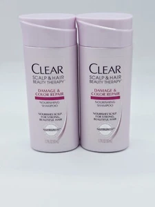 Clear Scalp & Hair Damage & Color Repair Shampoo. 1.7 fl oz QTY:2 - Picture 1 of 3