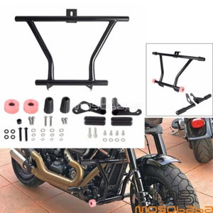 Passenger Peg Crash Bar Engine Guard For Harley Fat Bob 114 FXFBS 2018-2023 - Foto 1 di 9
