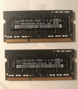 4GB 2x2GB hynix 1Rx8 PC3 - HMT325S6CFR8C-PB DDR3 1600MHz PC Memory - Picture 1 of 1