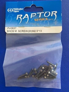 Thunder Tiger M2.5 X 12 Screws PV0637 RC Helicopter Spares - Picture 1 of 2
