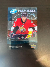 2009-10 Upper Deck Ice Premieres /499 Erik Karlsson Rookie Card