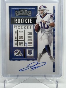 Jake Fromm 2020 Panini Contenders RC On Card AUTO Rookie Ticket SP Autograph