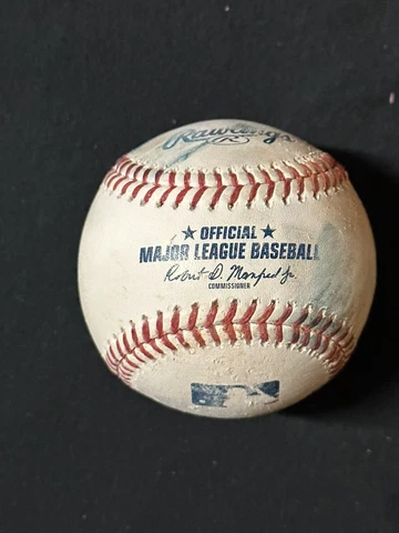 Rawlings Used Official MLB Major League Baseball Robert Manfred Jr Cover