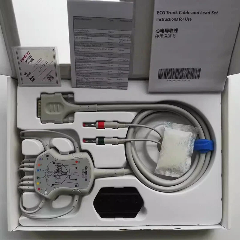 Nuevo para Mindray R12 12 cables máquina de ECG cable de plomo Banana EC6408 040-001642-00 Foto 1 de 1