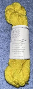 Res Naturae Yarns 100% Merino Wool Crewel Tapestry Yarn Prim Gold Hand Dyed - Picture 1 of 4