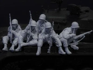 AC Models 35038 1/35 US Pershing Tank Riders, Guerra di Corea (3) - Foto 1 di 1