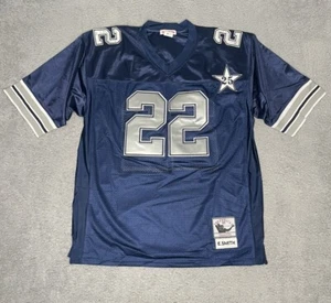 Mitchell & Ness Dallas Cowboy #22 Emmitt Smith Football Trikot Throwback Gr. 54 - Bild 1 von 9