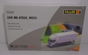 Faller Car System H0 161642 Mercedes Benz Atego Koffer-LKW "weiß" NEU & OVP - Picture 1 of 3