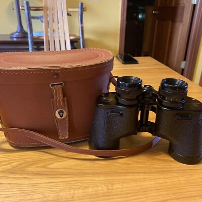 Vintage Selsi Wide Angle Lightweight 146024 7X35 Binoculars With Case - Image 1 of 4