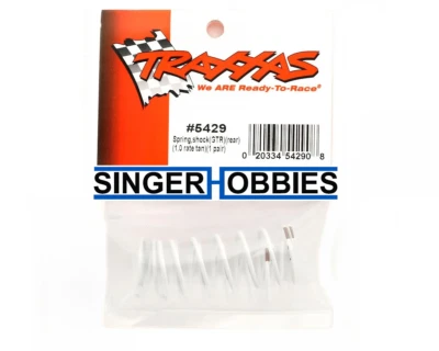 Traxxas 5429 Springs GTR 1.0 Rate White Modified / Jato 3.3 TRA1 - Image 1 of 2