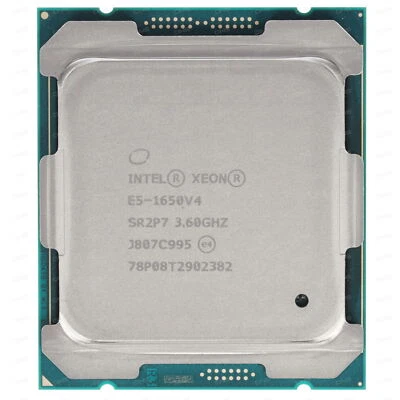 Intel Xeon E5-1650 V4 QS SR2P7 3.6GHz 6 Core 12 Threads LGA 2011-3 CPU Processor - Image 1 of 4