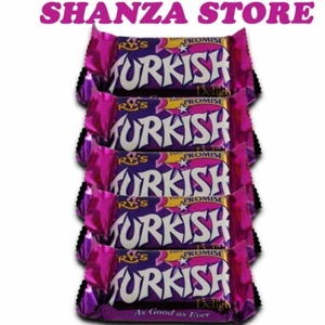 Fry's Turkish Delight Bar, 5 Pack |UK Free And Fast Dispatch - Picture 1 of 7
