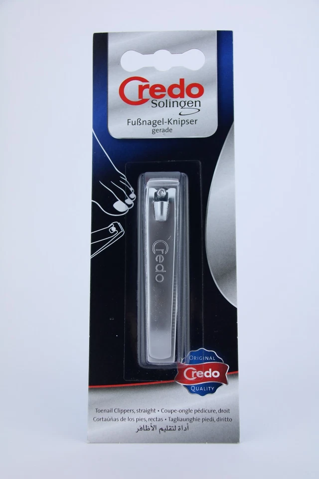 CREDO SOLINGEN Credo Nagelknipser Fußnagelknipser Nagelzwicker gerade 82 mm