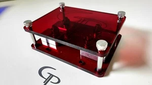 GP Car Audio Dual spot ANL Fuse Block Holder Lug Style Red - Picture 1 of 1