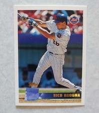 1996 Topps New York Mets Baseball Card #259 Rico Brogna