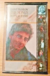 BARRY MANILOW THE SONGS 1975-1990 Double cassette tape album - Picture 1 of 4