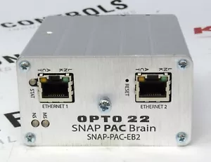 Opto 22 SNAP-PAC-EB2 SNAP PAC Brain Ethernet I/O and Communications Processor - Picture 1 of 4