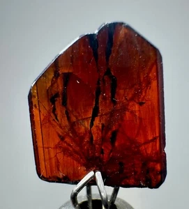 1,6 Karat Ultra Rare Full Terminated Top Red Brookite Crystal @PAK - Bild 1 von 11
