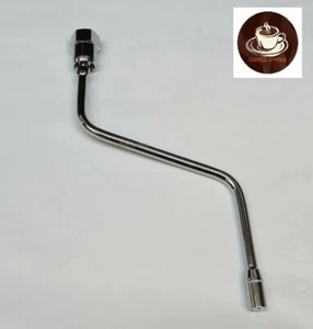 STEAM PIPE and NUT plated- suits some Astoria, CMA, Leonne, San Marino, Wega - Picture 1 of 3