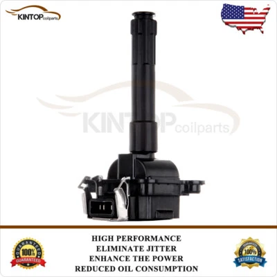 Bobina de ignição para Audi A4 Quattro 1.8L 1997-2000 A8 Quattro 3.7L 1997-1999 - Imagem 1 de 4
