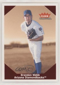 2004 Fleer Tradition Retrospection Brandon Webb #10