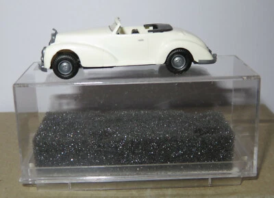 Praline Ho 1/87 Mercedes Db 300 S Cabriolet Aperto Bianca #84200 In Scatola - Immagine 1 di 4
