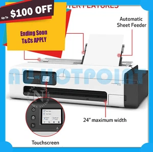 Canon imagePROGRAF TC-20 A1/24" 4 Colour Graphics Wide Format Desktop Printer - Picture 1 of 6