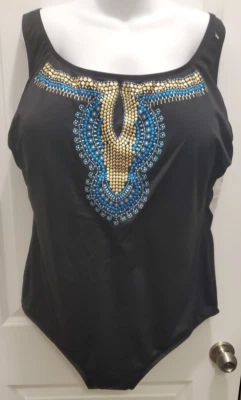 Catherine’s Ladies Swimsuit NWT MSRP $109 Size 30W NEW! - Изображение 1 из 4