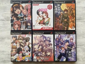 SONY PS2 Haruhi & Love drops & Utawarerumono & Nana & Tensei Gakuen from Japan - Picture 1 of 14
