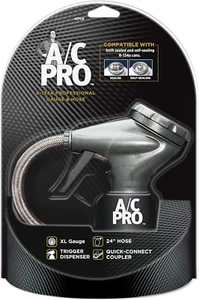 AC Pro Auto AC Recharge Gauge and Hose R134a Quick Connect Easy Use 24 Inch - Picture 1 of 11